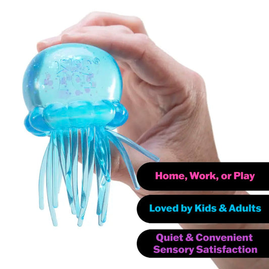 Schylling Jelly Squish | Juguete sensorial blando estilo Needoh relleno de gel para apretar - OA