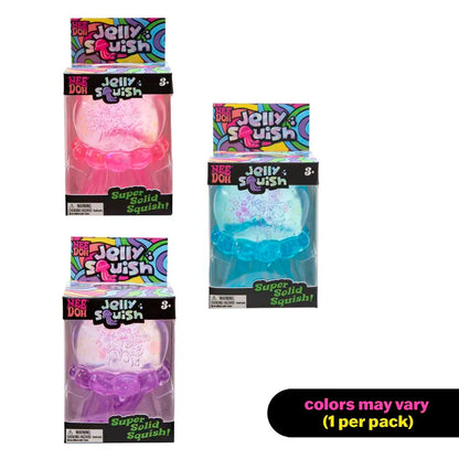 Schylling Jelly Squish | Soft Needoh Style Gel Filled Sensory Squeeze Toy-OA