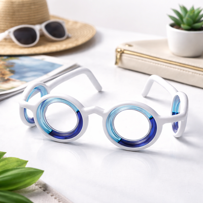 Motion Sickness Glasses , No Lens Liquid for Adults or Kids-OA