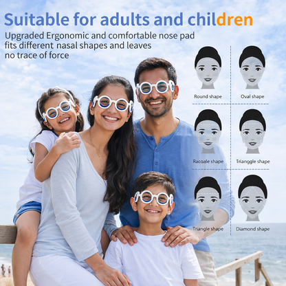Motion Sickness Glasses , No Lens Liquid for Adults or Kids-OA