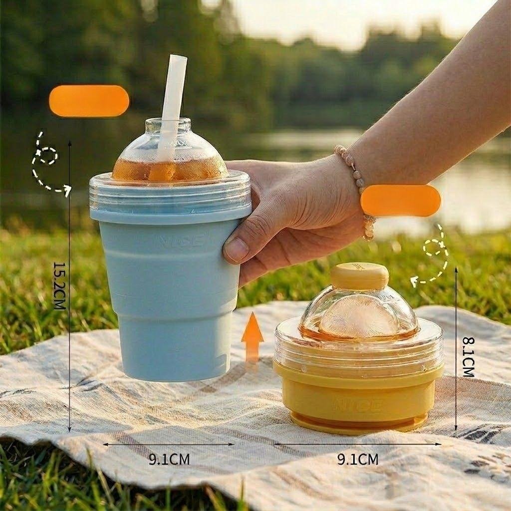 💕Hot sale 46% OFF💖The Ultimate 2-in-1 Ice Cup for Summer ❄️🥤-OA