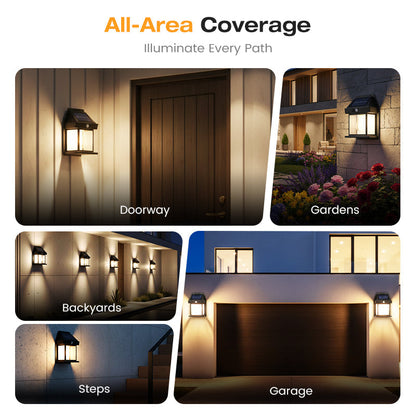 💕Hot sale 49% OFF💖Bright Glow - Solar Wall Lights-OA