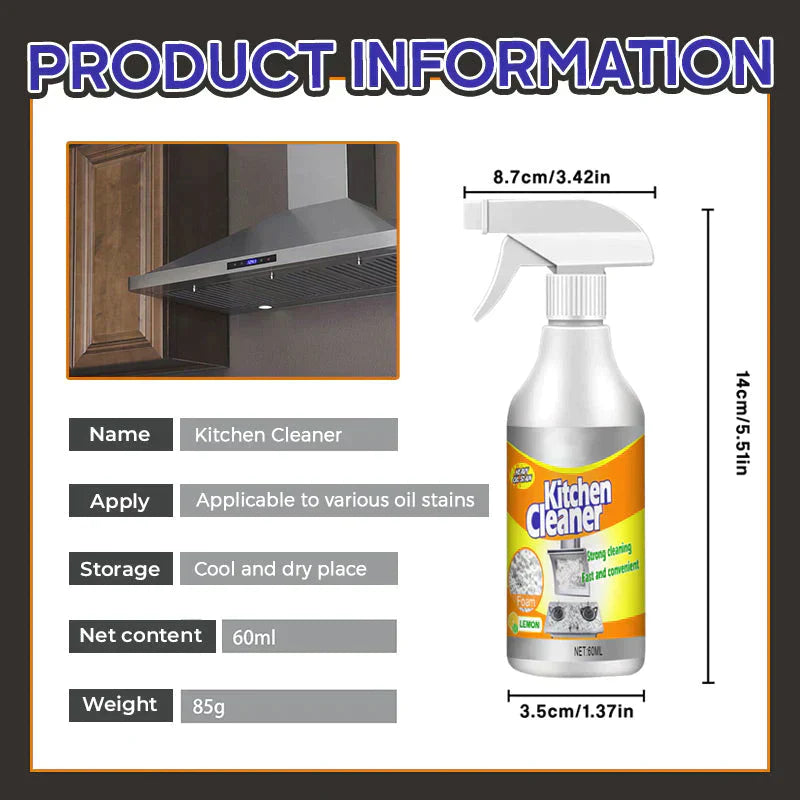 🏆Flash Sale⚡2026 Kitchen Hot Sale🔥Kitchen Foam Cleaner-EV