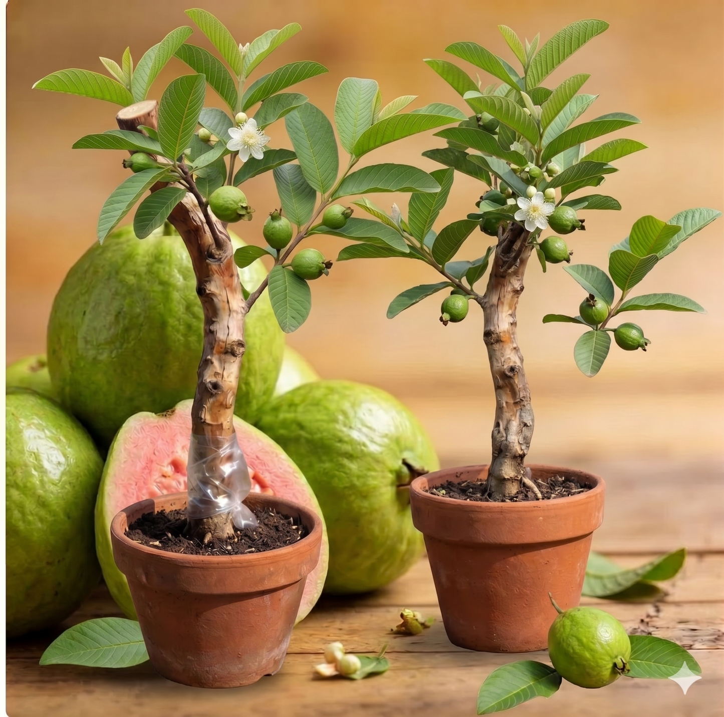 🚜Direct from the Farm ✨🍈Tropical Guava Growing Kit for Pots & Gardens-TY