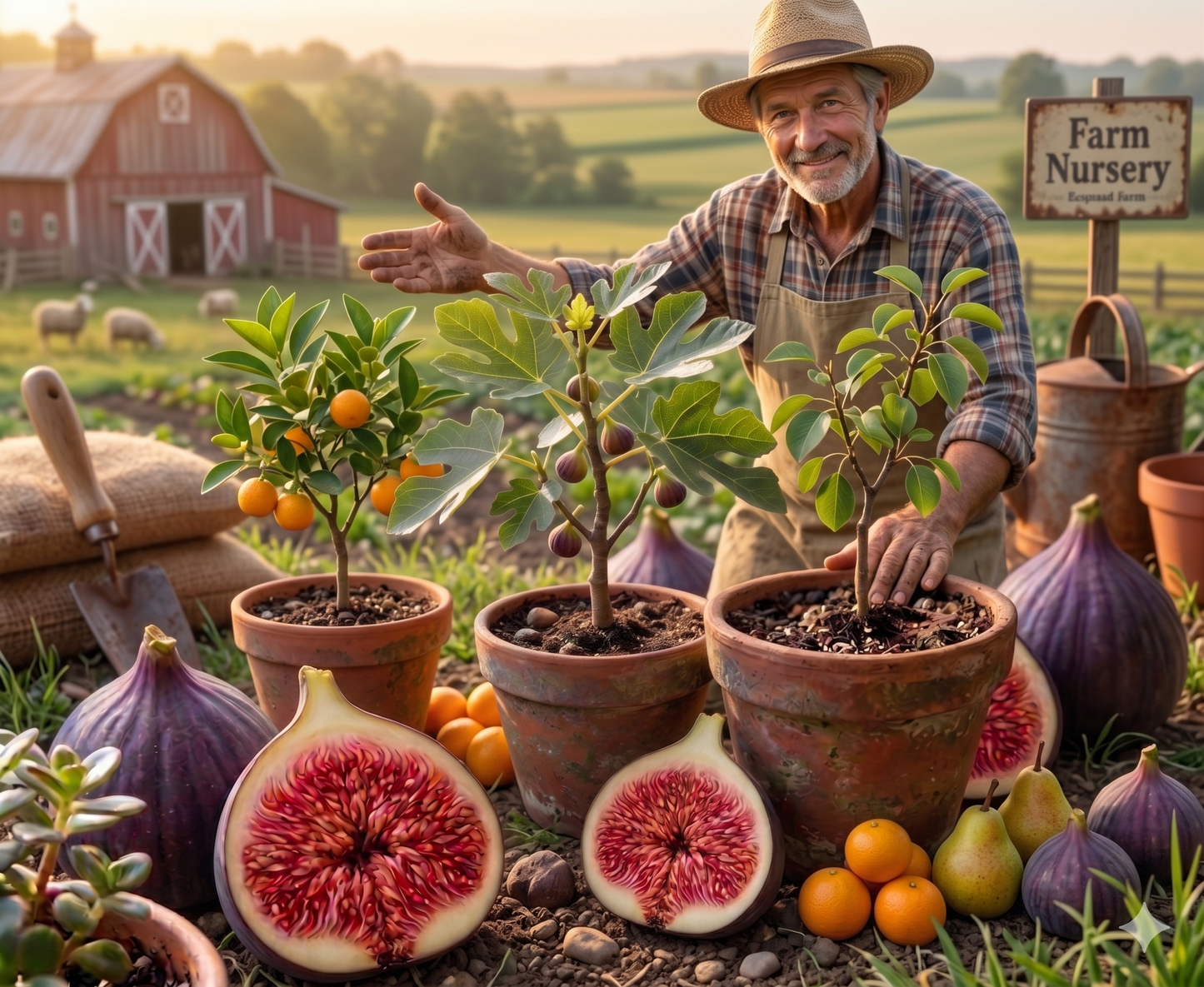 🏆Over 65,000 SOLD!🌿Mission Fig Tree Live Plant Seeds – Easy to grow on your porch and balcony at home-EV