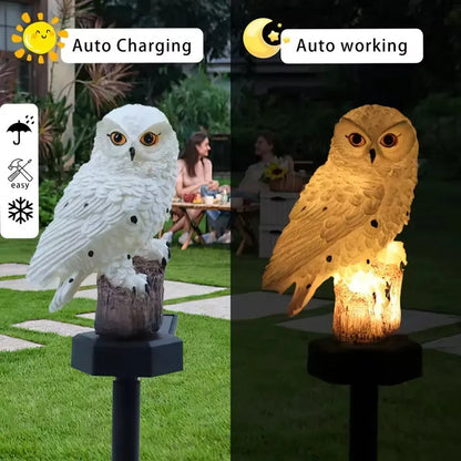 🔥70% OFF & Free Shipping💥 – Waterproof Solar Owl Light -KKK