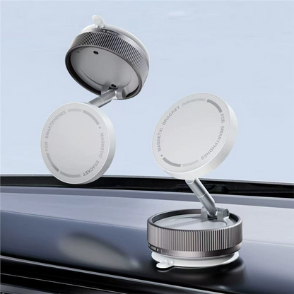 🔥Final 3 Hours: 70%OFF🔥Vacuum Magnetic Car Phone Holder – 360° Adjustable Suction Cup Mount, Hands-Free for Car/Gym/Mirror & Smooth Surfaces-LV