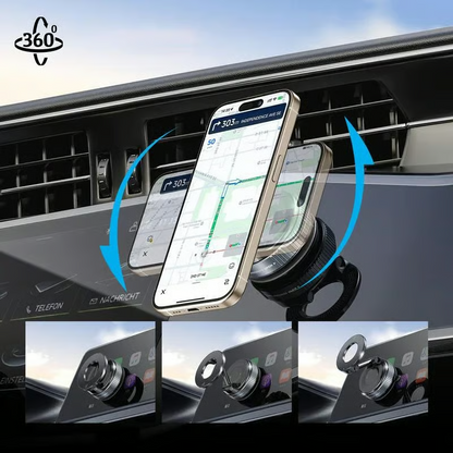 🔥Final 3 Hours: 70%OFF🔥Vacuum Magnetic Car Phone Holder – 360° Adjustable Suction Cup Mount, Hands-Free for Car/Gym/Mirror & Smooth Surfaces-LV