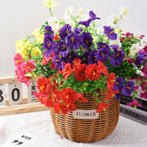 🔥 Last Day 50% OFF 🔥 Realistic UV-Resistant Artificial Flowers – Zero Maintenance, 6/8 Pcs per Set, for Home & Garden-LV
