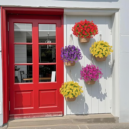 🔥 Last Day 50% OFF 🔥 Realistic UV-Resistant Artificial Flowers – Zero Maintenance, 6/8 Pcs per Set, for Home & Garden-LV