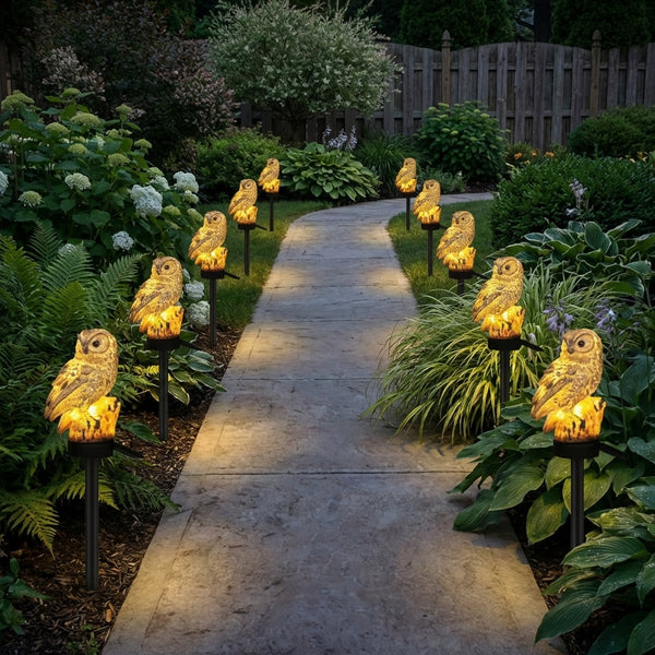 🔥70% OFF & Free Shipping💥 – Waterproof Solar Owl Light -KKK