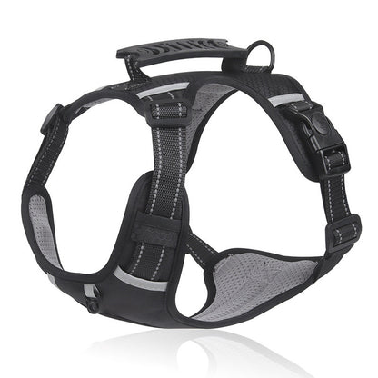 The Ultimate No-Pull Solution: Protect Your Shoulders & Keep Your Dog Safe! ❌💪-EV