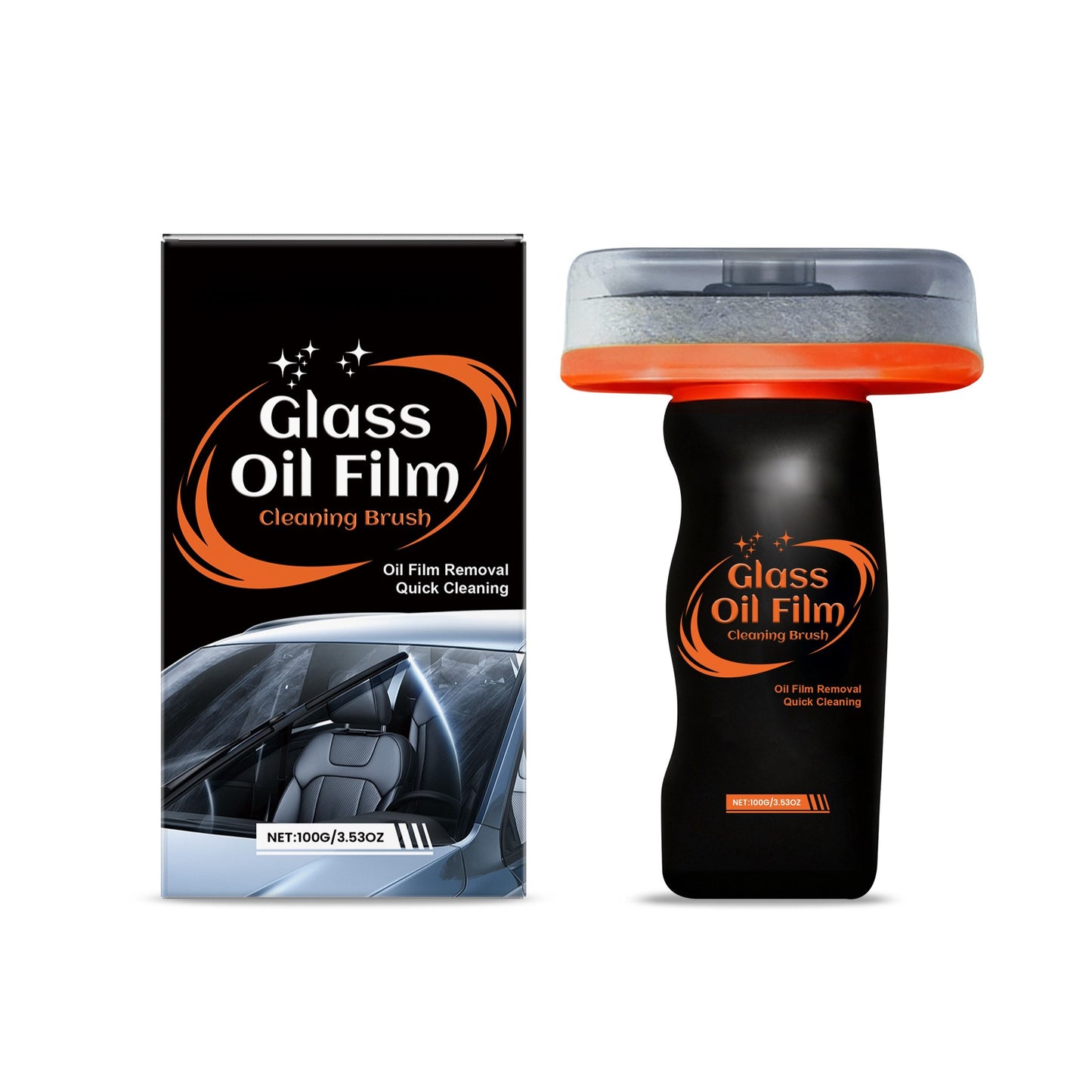 🔥[5𝟎% 𝐎𝐅𝐅 𝐋𝐀𝐒𝐓 𝐓𝐇𝐑𝐄𝐄 𝐃𝐀𝐘𝐒]⏰Automotive Handheld Oil Flmr Cream,Glass DecontaminationWithoutTraces,Window Oil Film Cleaning,FastCleaning, CompactAnd Easy To Cary-100g Degreaser Cleaner-OA