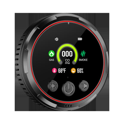 ✨5-in-1 Portable Detector with Temperature Humidity Sensors Plug-and-Play Design-ZZZ
