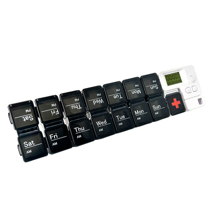 7-Day Pill Organizer with Medicine Reminder Alarm-OA