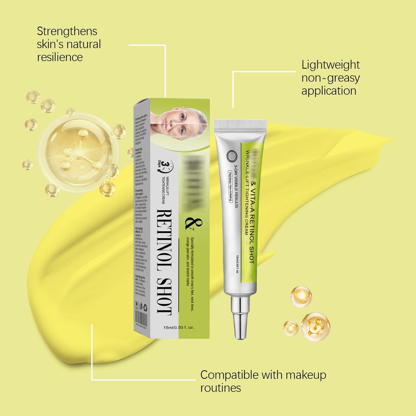 ✨ Imprescindibles de primavera: ¡Hasta un 60% de descuento!|BOTOX & Crema tensora lifting antiarrugas con Retinol Vita-A-ZZZ