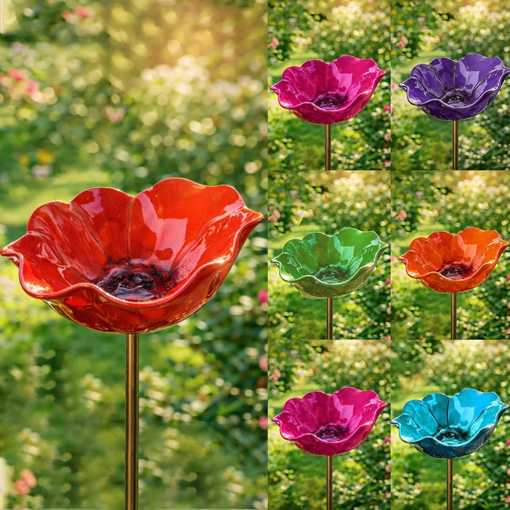 💖🎁2026 Mother's Day Gifts 50% Off--🎁Handmade Metal Flower Garden Stake🐦-TY