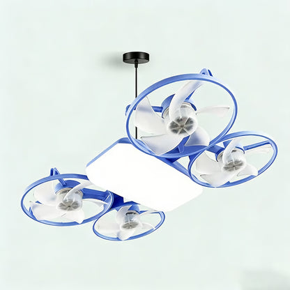 ✨ Drone-Style LED Ceiling Fan Light – Modern Lighting & Airflow in One-ZZZ