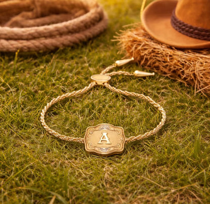 🏇Handmade Country Letter Bracelet -KKK