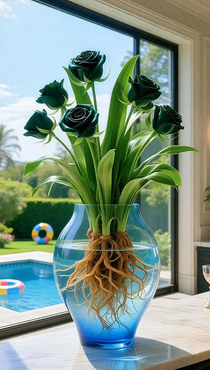 🌹 Hydroponic Roses – Bloom Without Soil! 🌹-TY