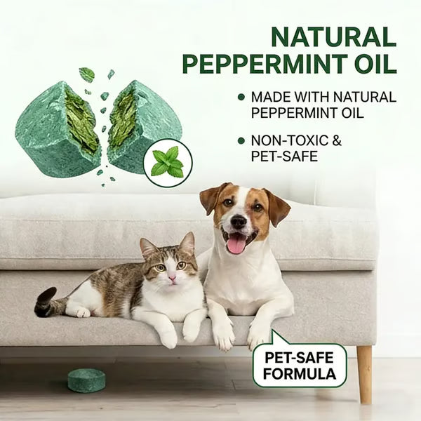 🌿Natural Peppermint Rodent Repellent Balls (12 Pack) – Keep Rats, Mice & Pests Away Safely-EV