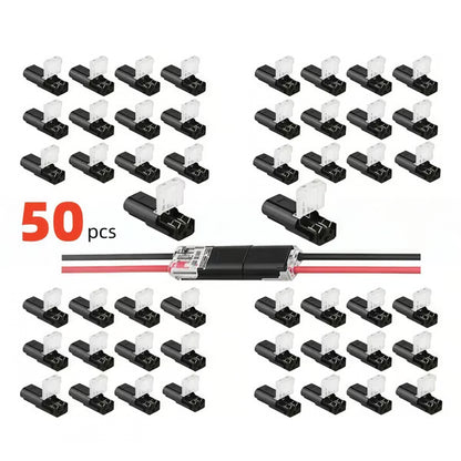 💥Early Spring Sale 49% OFF💚 Double-Wire Plug-in Connector Led Light Strip Connectors 2 Pin-C1