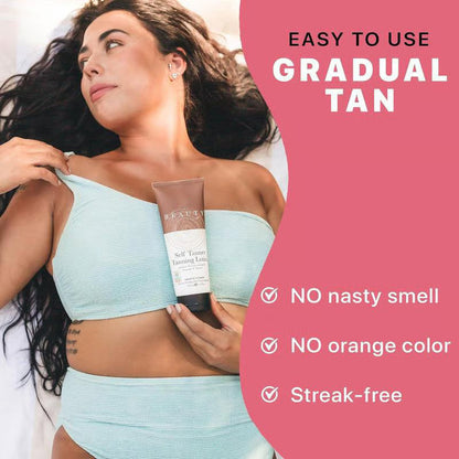 🌞 Get the Ultimate Sunless Glow✨ Beauty by EST Lotion – For a Natural, Streak-Free Tan-TY