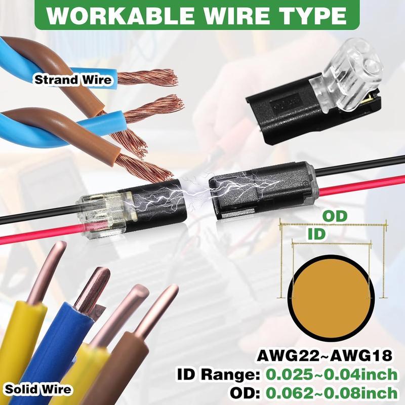 💥Early Spring Sale 49% OFF💚 Double-Wire Plug-in Connector Led Light Strip Connectors 2 Pin-C1