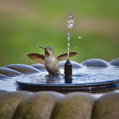 ⏳Oferta por Tiempo Limitado⏰Bomba de Fuente Solar Compacta para Pájaros – ¡Mantén tu Jardín Vivo! 🐦️ -KKK