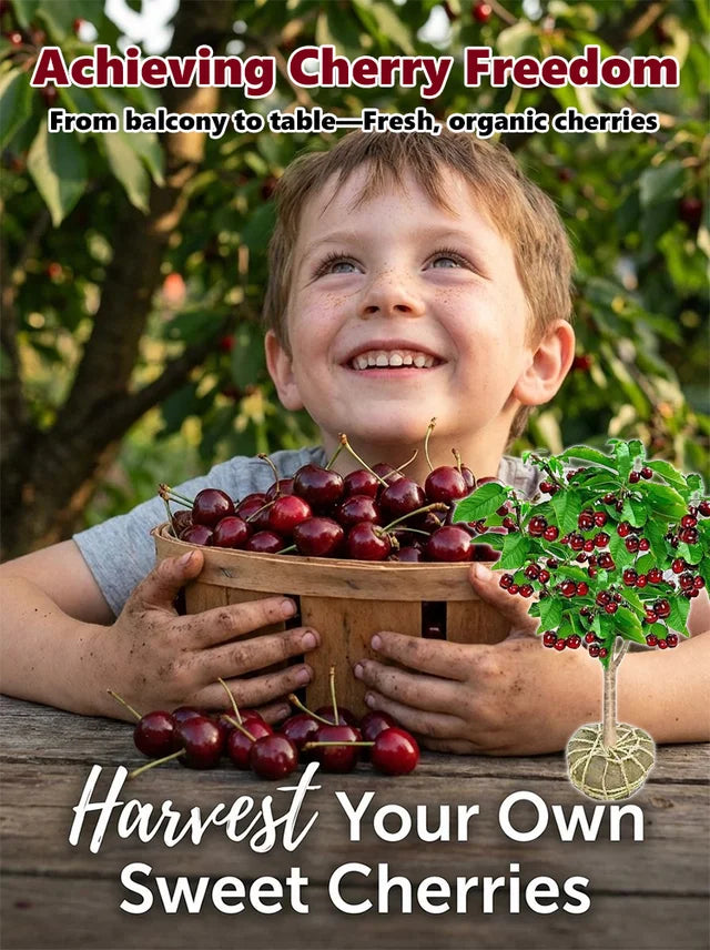 🌿Extra Large Goma Harry Cherry🍒 – Easy to grow on your porch and balcony at home-TY