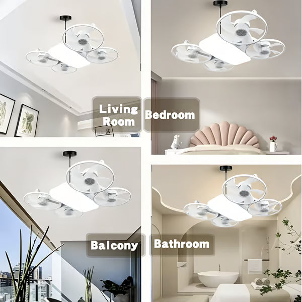 ✨ Drone-Style LED Ceiling Fan Light – Modern Lighting & Airflow in One-ZZZ