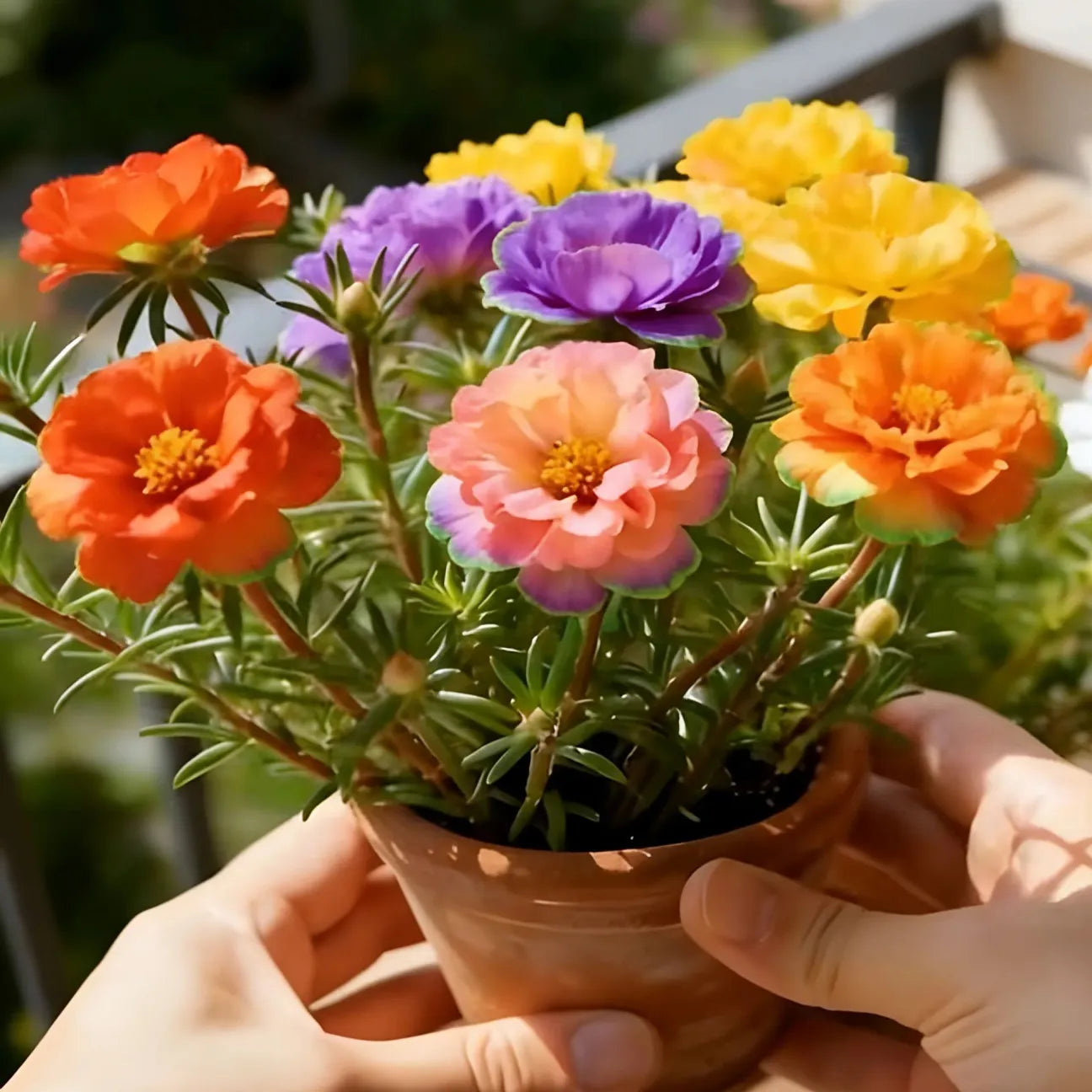 🌼10000 Pcs Muti-color double petal sunflower seeds-EV