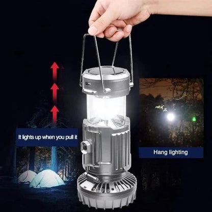 🔥2026 Hot Sale🔥Portable LED Camping Lantern With Fan-ZZZ