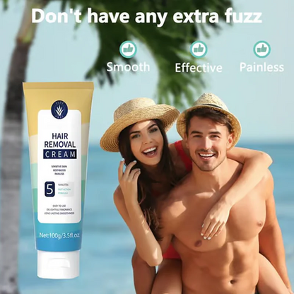 🌞 Painless Full Body Hair Removal Cream for Men & Women– Skin-friendly for all areas-ZZZ