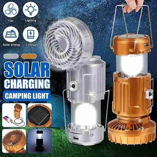 🔥2026 Hot Sale🔥Portable LED Camping Lantern With Fan-ZZZ