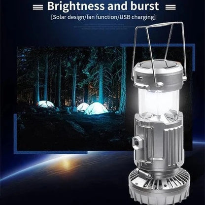 🔥2026 Hot Sale🔥Portable LED Camping Lantern With Fan-ZZZ