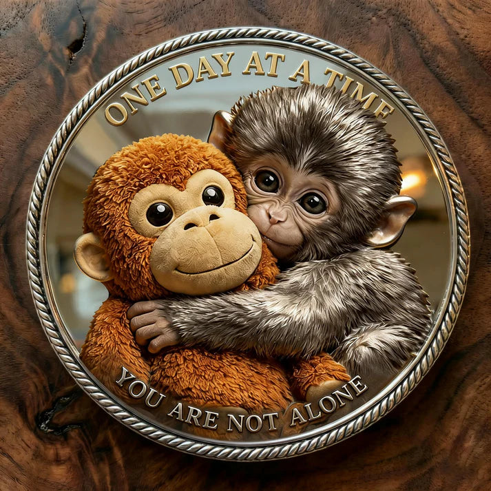 🏆Last Day 75% OFF-🔥Emotional Support Monkey Coin🐒 -KKK