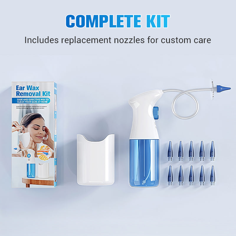 🏆Flash Sale⚡ 50K+ SOLD!-Ear Wax Removal Kit – Safe & Gentle, Reusable Silicone Spoon, Easy to Use, Effective & Hygienic for Ear Cleaning ✨-EV