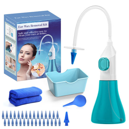 🏆Flash Sale⚡ 50K+ SOLD!-Ear Wax Removal Kit – Safe & Gentle, Reusable Silicone Spoon, Easy to Use, Effective & Hygienic for Ear Cleaning ✨-EV