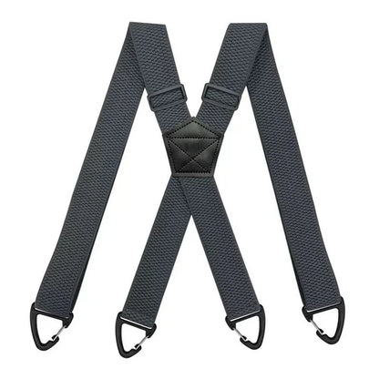 📢📢50% OFF !! ⏰Men's X-Back Suspenders with Hook Clips -TY