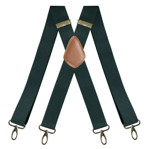 📢📢50% OFF !! ⏰Men's X-Back Suspenders with Hook Clips -TY