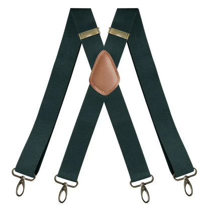 📢📢50% OFF !! ⏰Men's X-Back Suspenders with Hook Clips -TY